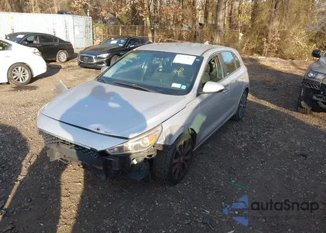 2018 Hyundai Elantra Gt from USA, damaged, VIN KMHH35LE5JU078875